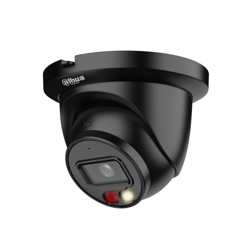 IP kamera IPC-HDW2449TM-S-IL, 4MP, 2.8 mm, IR 30 m, dual illumination, Lite AI, juoda