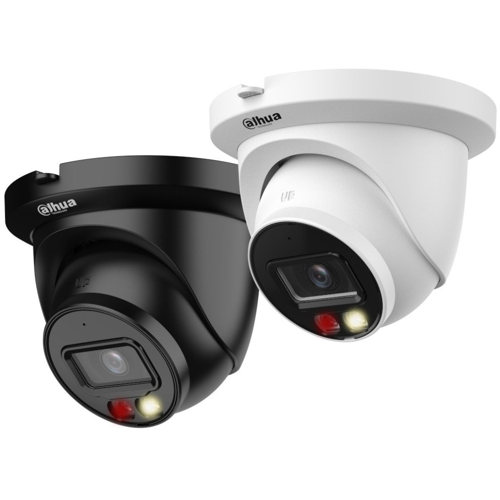 IP kamera IPC-HDW2449TM-S-IL, 4MP, 2.8 mm, IR 30 m, dual illumination, Lite AI, juoda