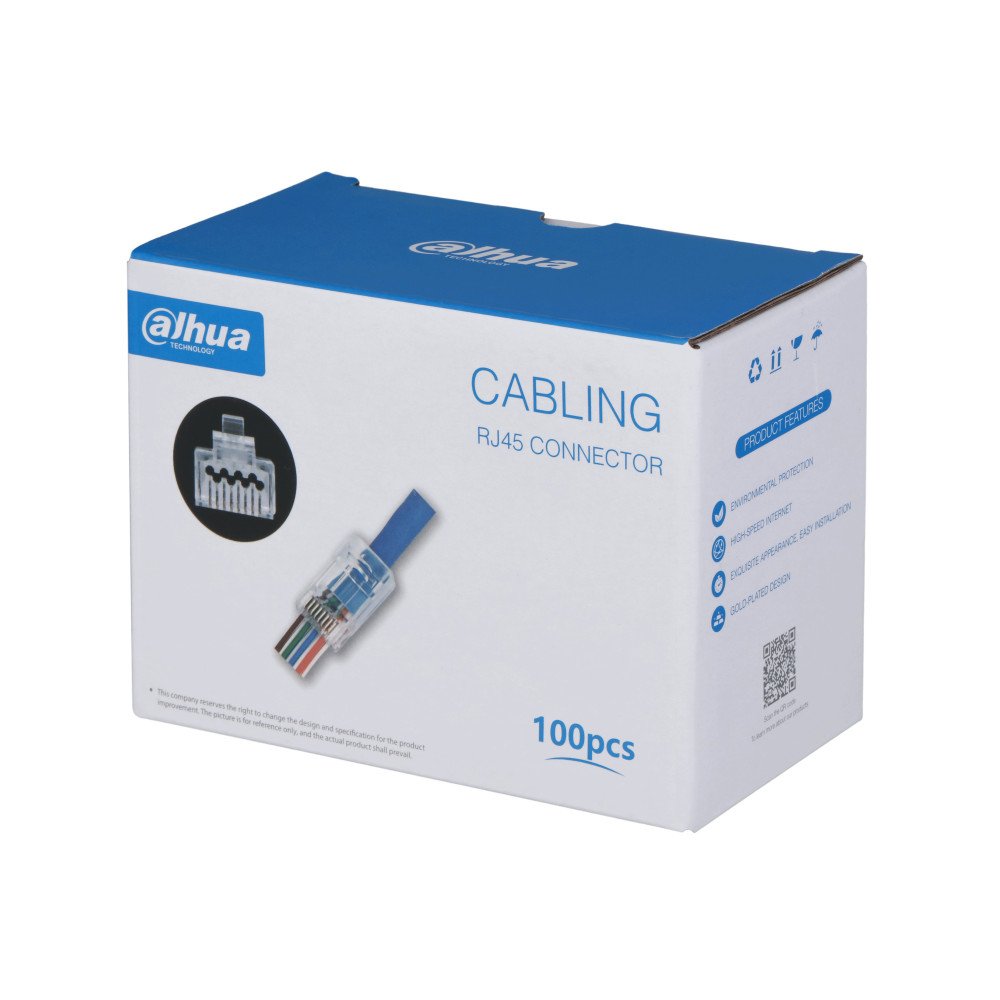 Kištukas RJ45 CAT6/6E, prakišamas, 15U, PFM976-631-PT, 100 vnt./pak.