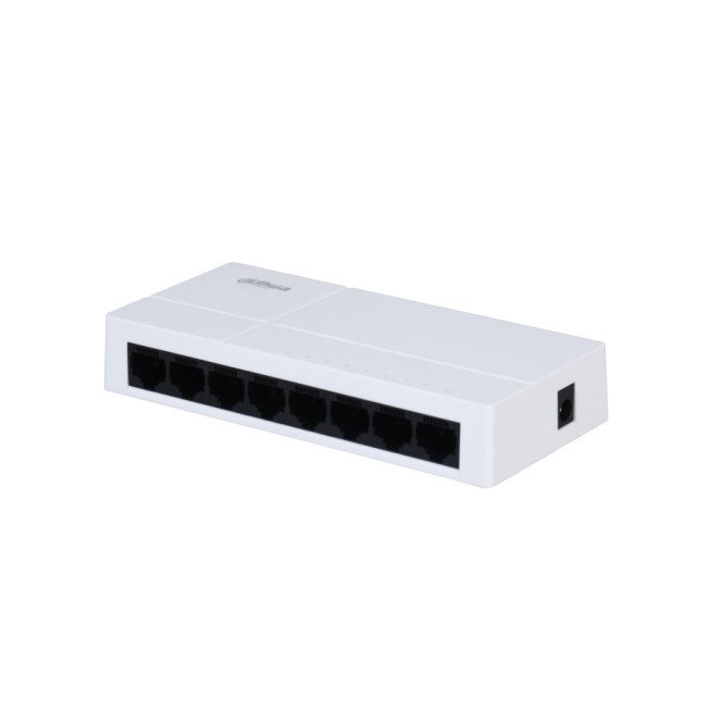 8 prievadų gigabit komutatorius PFS3008-8GT-L-V2, nevaldomas