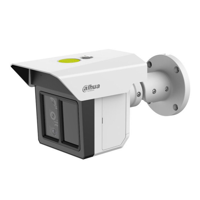 IPC-MFW5241T2-E3-ASE vaizdo kamera perimetro apsaugai, 3 × 2 MP trigubo matymo