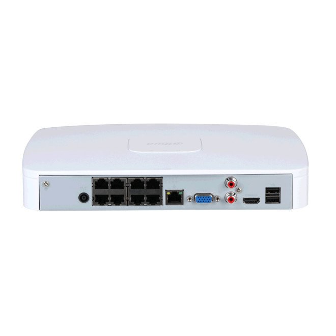 Įrašymo įrenginys NVR4108-8P-EI, 8 kan., 8PoE, 1U, Lite AI, 1 HDD