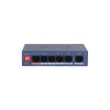 Komutatorius CS4006-4ET2GT-60, 4x100Mbps, 2x1000Mbps, PoE 60W (Dolynk care)