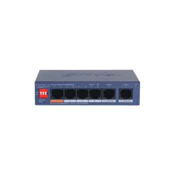 Komutatorius CS4006-4ET2GT-60, 4x100Mbps, 2x1000Mbps, PoE 60W (Dolynk care)