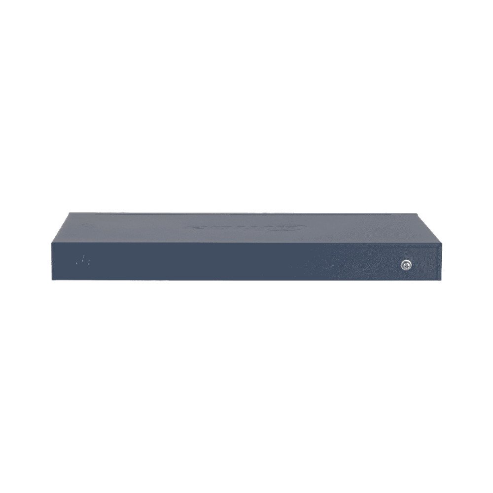Dahua Komutatorius CS4218-16ET-240, 16x10/100 PoE, 2x Combo, L2, 240W