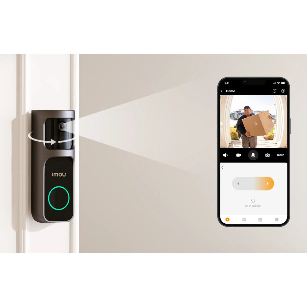 Imou WiFi belaidis durų skambutis su kamera 2S, 3MP, DB-2SP-3T0W/DS2S