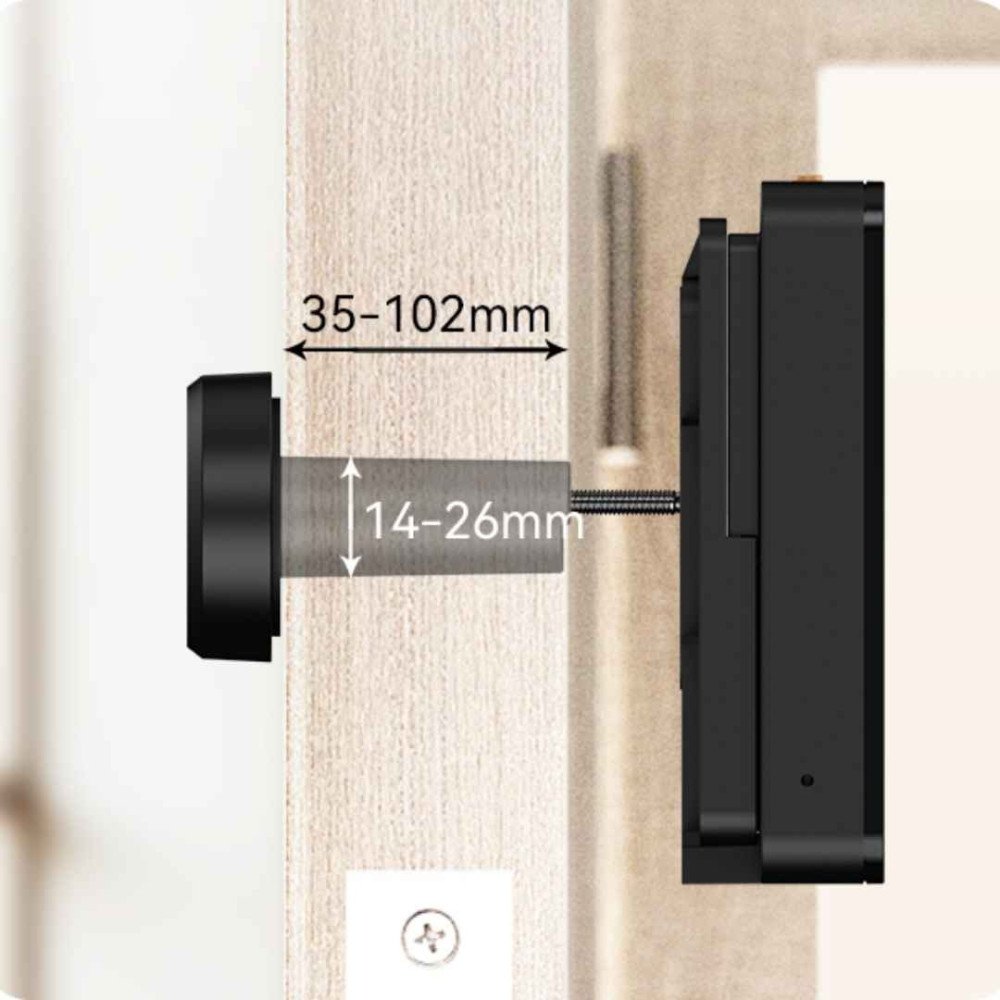 Išmani durų akutė su monitoriumi IMOU VD1-5M0S, 5MP, pakraunama