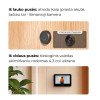 Išmani durų akutė su monitoriumi IMOU VD1-5M0S, 5MP, pakraunama