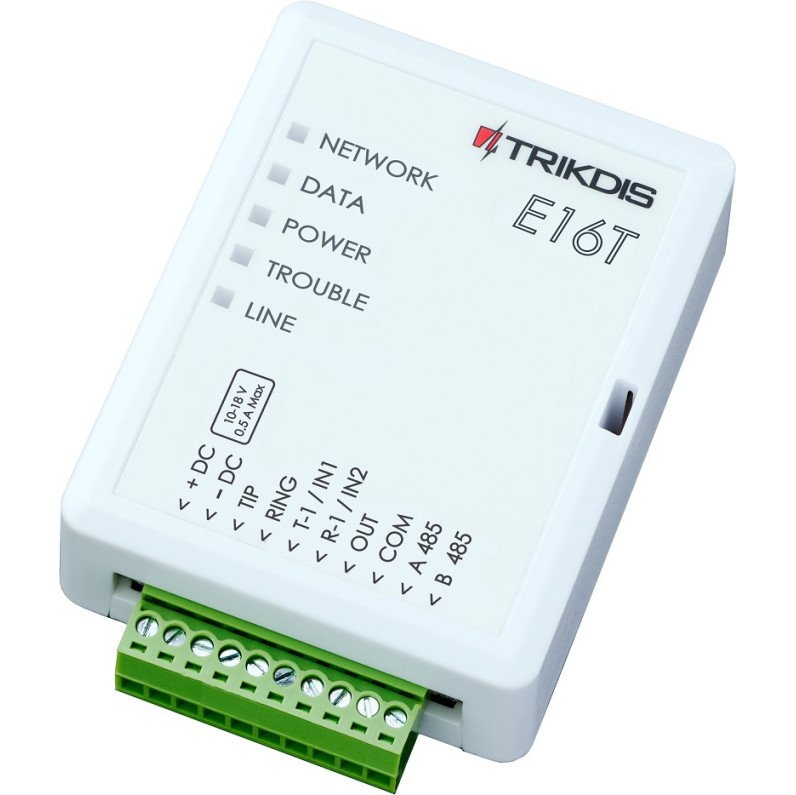 Ethernet komunikatorius E16T Ethernet komunikatorius E16T