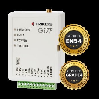 Komunikatorius priešgaisrinėms centralėms G17F su antena (2G)