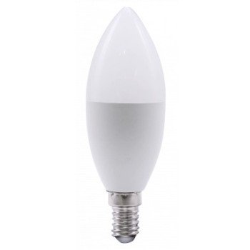 LED žvakė E14 C38 10W, neutrali balta šviesa