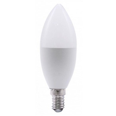 LED žvakė E14 C38 10W, neutrali balta šviesa