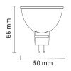 LED lemputė MR16 6W, šilta balta šviesa LED lemputė MR16 6W, šilta balta šviesa