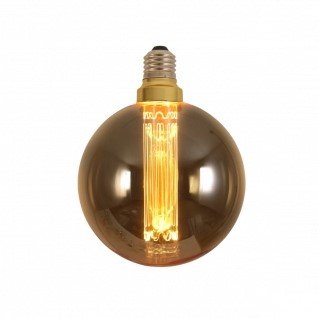 LED lemputė E27 3W, gintarinė, šilta balta šviesa
