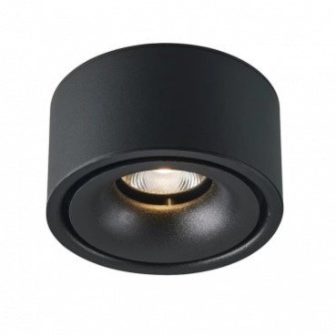 LED lubų šviestuvas, 10W, juodas, neutrali balta šviesa LED lubų šviestuvas, 10W, juodas, neutrali balta šviesa