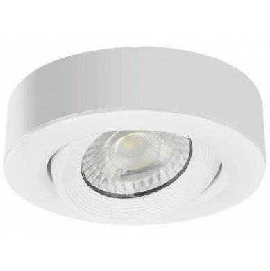 LED lubų šviestuvas, 5W, baltas, reguliuojamas, CCT šviesa LED lubų šviestuvas, 5W, baltas, reguliuojamas, CCT šviesa