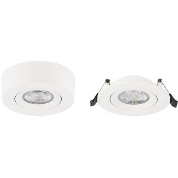 LED lubų šviestuvas, 5W, baltas, reguliuojamas, CCT šviesa LED lubų šviestuvas, 5W, baltas, reguliuojamas, CCT šviesa