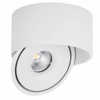 LED lubų šviestuvas, 20W, apvalus, reguliuojamas, baltas, CCT šviesa