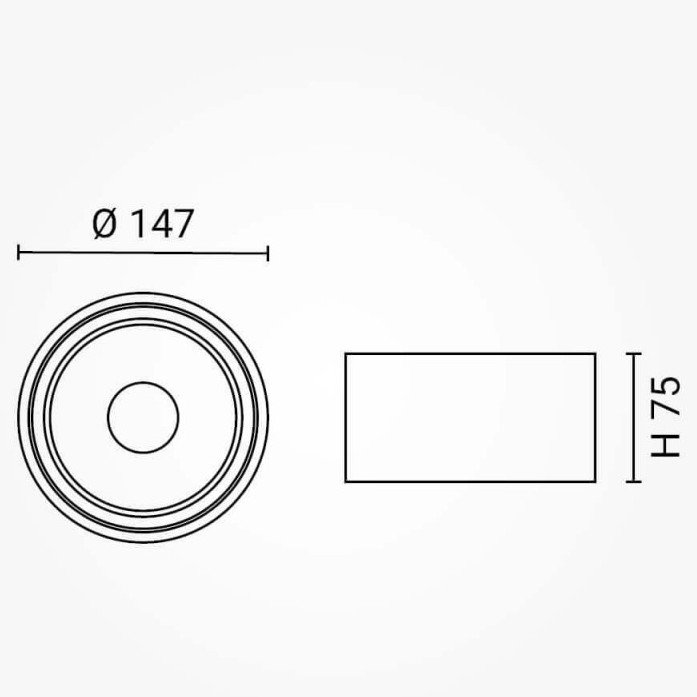 LED lubų šviestuvas, 20W, apvalus, reguliuojamas, baltas, CCT šviesa LED lubų šviestuvas, 20W, apvalus, reguliuojamas, baltas, CCT šviesa
