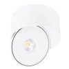 LED lubų šviestuvas, 30W, apvalus, reguliuojamas, baltas, CCT šviesa