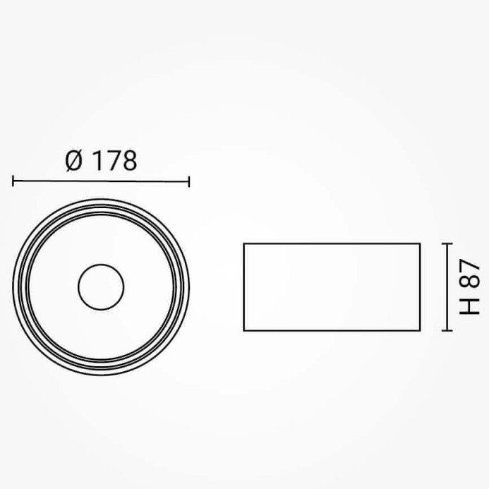 LED lubų šviestuvas, 30W, apvalus, reguliuojamas, baltas, CCT šviesa