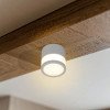 LED lubų šviestuvas, 7W, apvalus, baltas, šilta balta šviesa