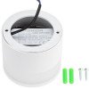 LED lubų šviestuvas, 12W, apvalus, baltas, šilta balta šviesa LED lubų šviestuvas, 12W, apvalus, baltas, šilta balta šviesa