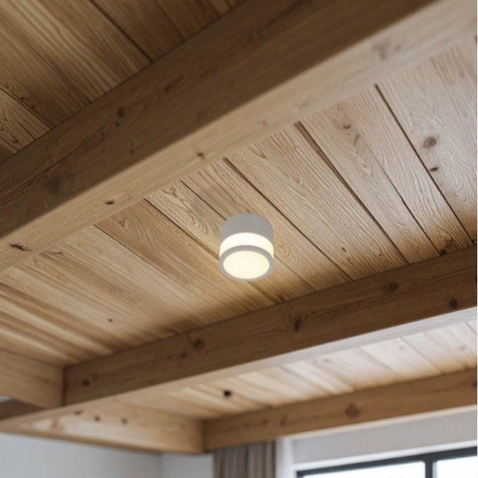 LED lubų šviestuvas, 12W, apvalus, baltas, šilta balta šviesa LED lubų šviestuvas, 12W, apvalus, baltas, šilta balta šviesa