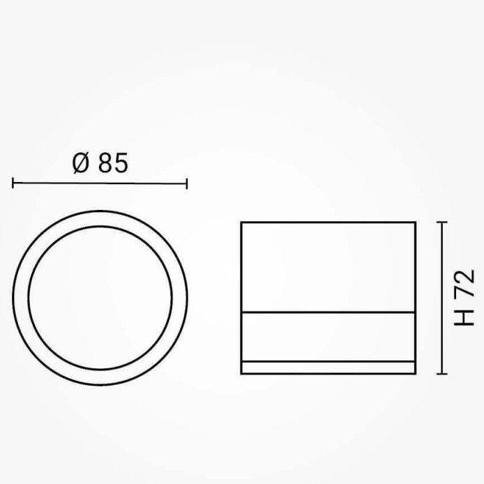 LED lubų šviestuvas, 12W, apvalus, baltas, šilta balta šviesa LED lubų šviestuvas, 12W, apvalus, baltas, šilta balta šviesa