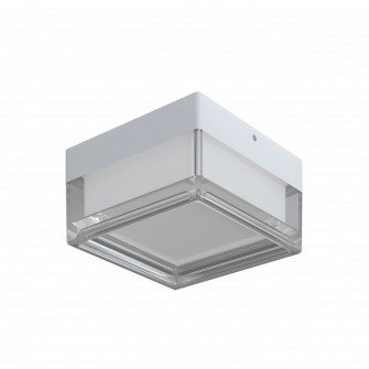 LED lubų šviestuvas, kvadratinis, baltas, 9W, CCT