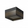 LED lubų šviestuvas, kvadratinis, juodas, 9W, CCT