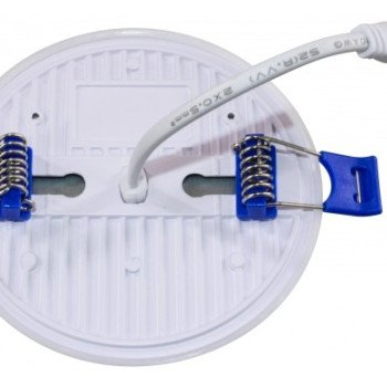 LED mini panelė, apvali, 9W, CCT šviesa
