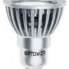 LED lemputė GU10 6W, sidabrinė, šalta balta šviesa