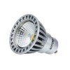 LED lemputė GU10 6W, sidabrinė, šalta balta šviesa