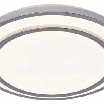 LED lubų šviestuvas, 12W, baltas/sidabrinis, CCT šviesa