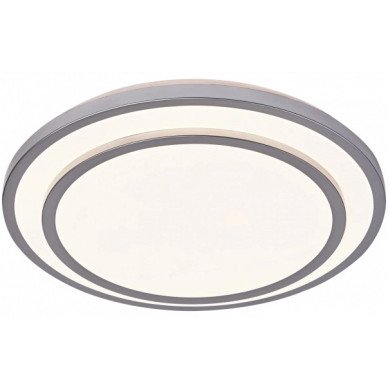 LED lubų šviestuvas, 12W, baltas/sidabrinis, CCT šviesa