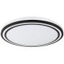 LED lubų šviestuvas, 36W, baltas/juodas, CCT šviesa