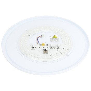 LED lubų šviestuvas, 36W, baltas/sidabrinis, CCT šviesa