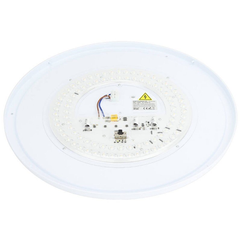 LED lubų šviestuvas, 36W, baltas/sidabrinis, CCT šviesa LED lubų šviestuvas, 36W, baltas/sidabrinis, CCT šviesa