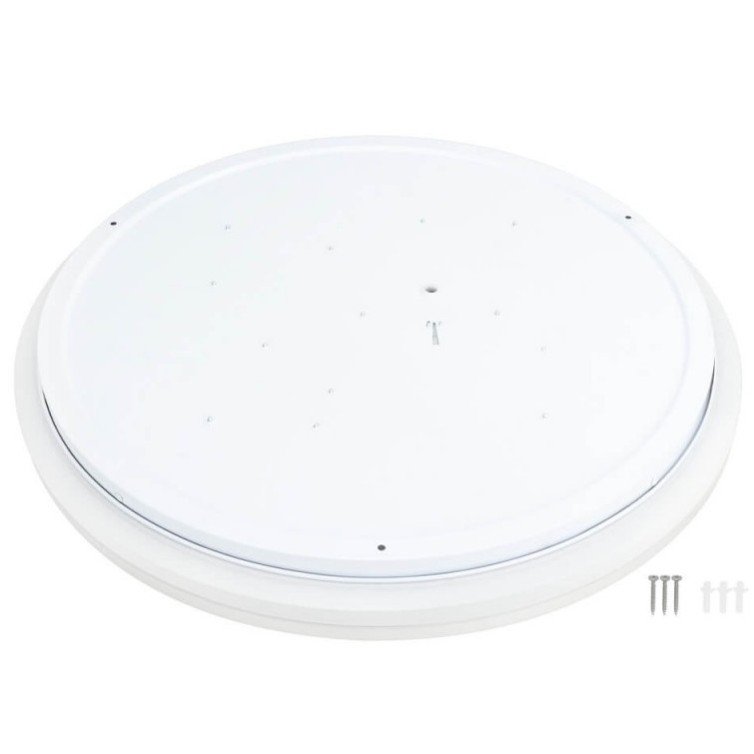 LED lubų šviestuvas, 36W, baltas/sidabrinis, CCT šviesa LED lubų šviestuvas, 36W, baltas/sidabrinis, CCT šviesa