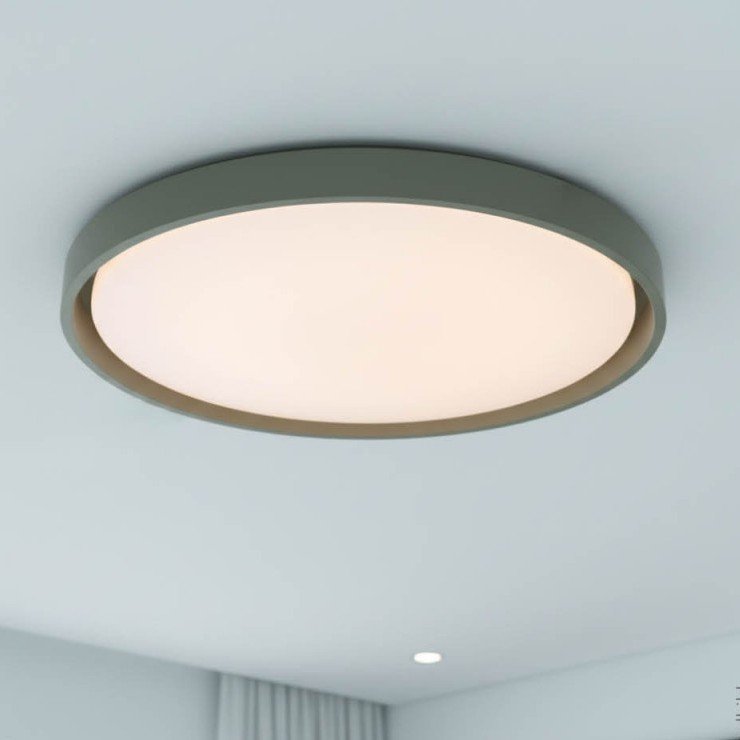 LED lubų šviestuvas, 36W, baltas/pilkas, CCT šviesa