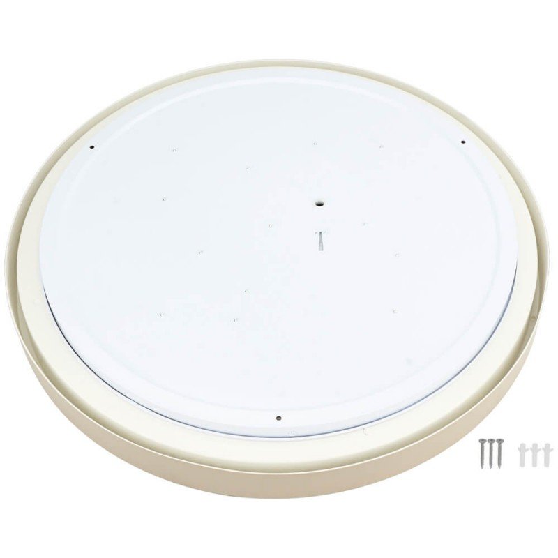LED lubų šviestuvas, 36W, baltas/pilkai rudas, CCT šviesa