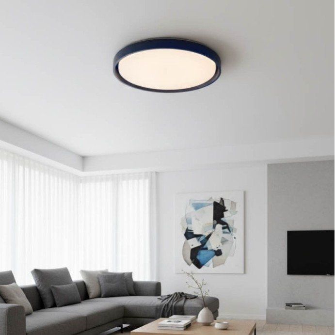 LED lubų šviestuvas, 36W, baltas/indigo, CCT šviesa LED lubų šviestuvas, 36W, baltas/indigo, CCT šviesa