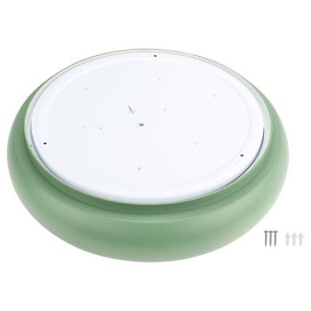 LED lubų šviestuvas, 24W, baltas/pilkai žalsvas, CCT šviesa