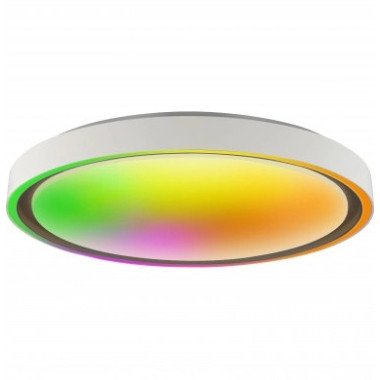 LED lubų šviestuvas, 40W, apvalus, juodas, atmintis, nuotolinis valdymas, RGB, CCT šviesa LED lubų šviestuvas, 40W, apvalus, juodas, atmintis, nuotolinis valdymas, RGB, CCT šviesa