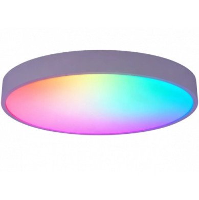LED lubų šviestuvas, 40W, apvalus, juodas, atmintis, nuotolinis valdymas, RGB, CCT šviesa LED lubų šviestuvas, 40W, apvalus, juodas, atmintis, nuotolinis valdymas, RGB, CCT šviesa