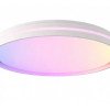 LED lubų šviestuvas, 40W, apvalus, juodas, atmintis, nuotolinis valdymas, RGB, CCT šviesa