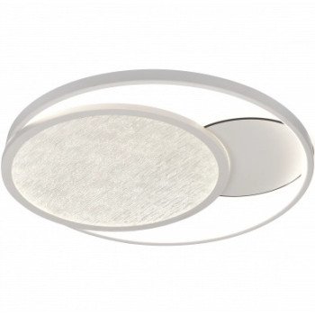 LED lubų šviestuvas, 64W, baltas/pilkas, CCT šviesa, nuotolinis valdymas