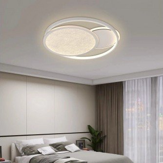 LED lubų šviestuvas, 64W, baltas/pilkas, CCT šviesa, nuotolinis valdymas LED lubų šviestuvas, 64W, baltas/pilkas, CCT šviesa, nuotolinis valdymas