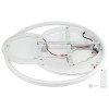 LED lubų šviestuvas, 64W, baltas/pilkas, CCT šviesa, nuotolinis valdymas LED lubų šviestuvas, 64W, baltas/pilkas, CCT šviesa, nuotolinis valdymas